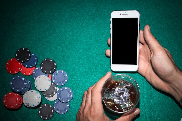 Tampilan fitur aplikasi goku555 di ponsel